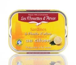 Sardines In EVOO & Lemon