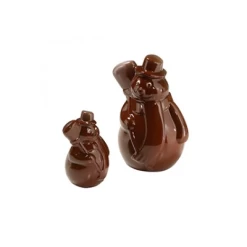 Cacao Barry Snowmen Assortment Mold