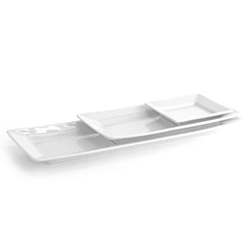 Pillivuyt Quartet Platters 3 Pillivuyt Quartet Platters