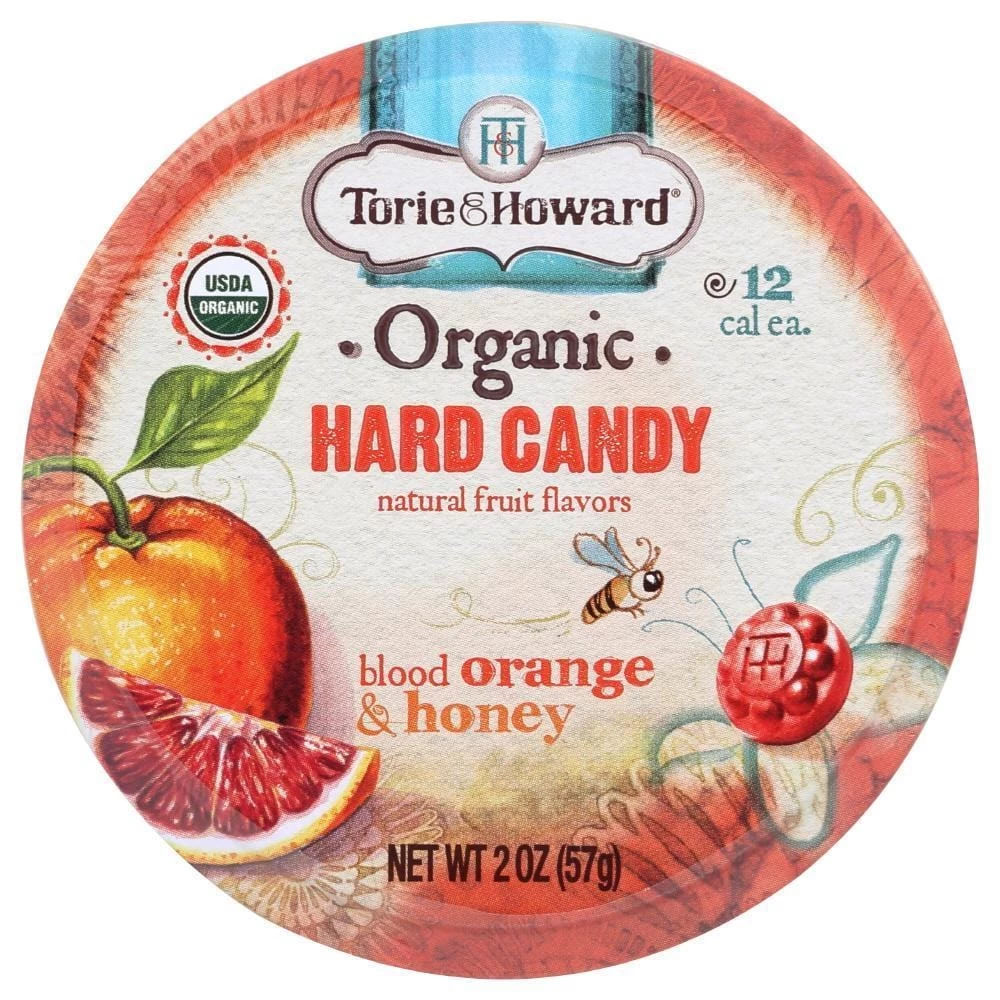 Torie & Howard Blood Orange & Honey Candy Tin 3 Torie & Howard Blood Orange & Honey Candy Tin