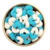 Blue Raspberry Gummy Rings 2 Blue Raspberry Gummy Rings -Seasonings And Snacks lolli and pops bulk blue raspberry gummy rings 34143653888200