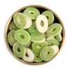 Green Apple Rings -Seasonings And Snacks lolli and pops bulk green apple rings 34749542596808