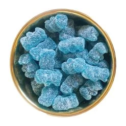 L&P Sour Blue Raspberry Gummy Bears