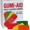 Gumi Aid Gummy Bandage Box -Seasonings And Snacks lolli and pops novelty gumi aid gummy bandage box 28508487483592