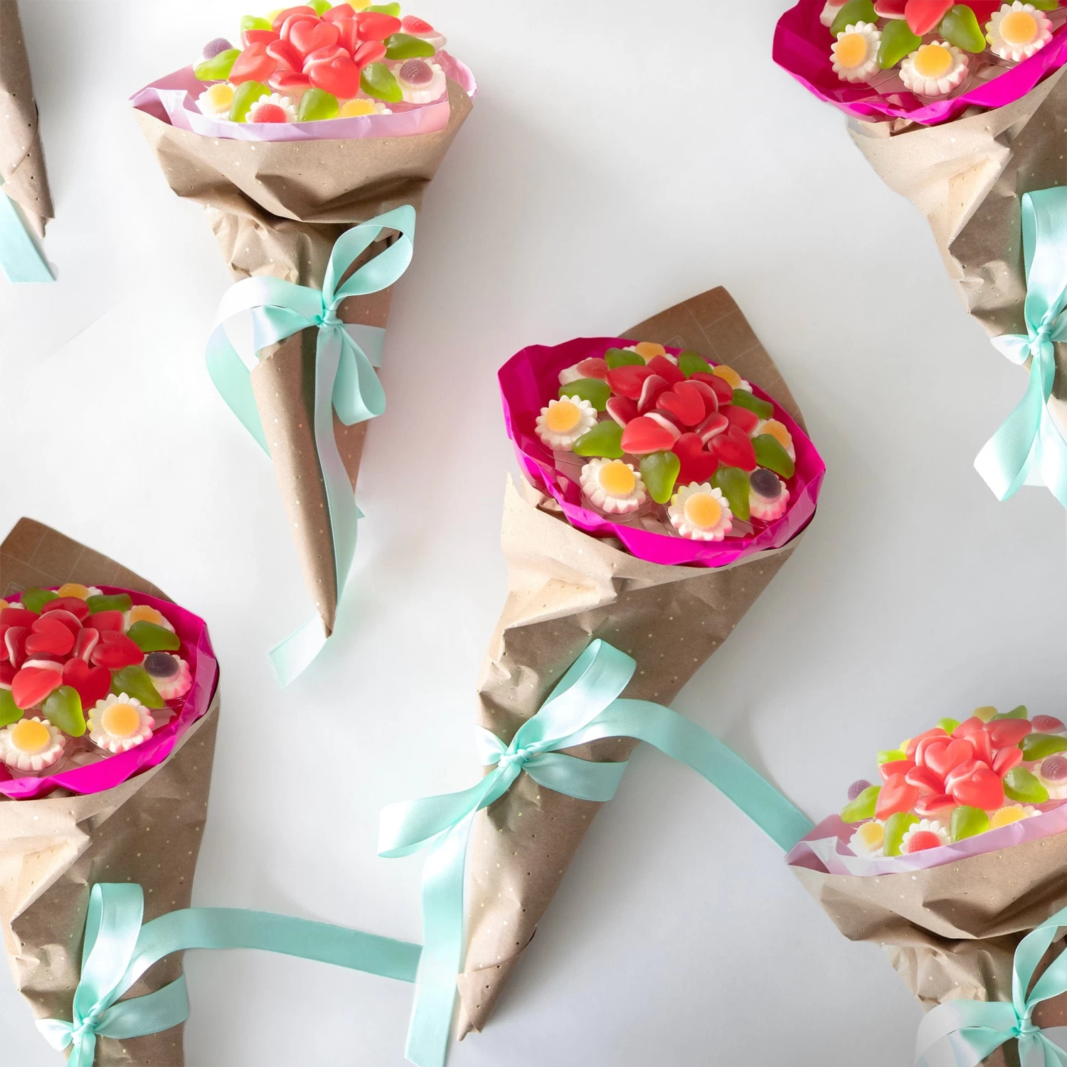 Gummy Flower Bouquet 4 Gummy Flower Bouquet - Image 2