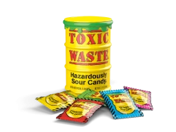Toxic Waste Sour Candy Drum