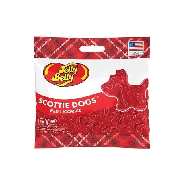 Jelly Belly Red Scottie Dogs 3 Jelly Belly Red Scottie Dogs