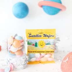 Satellite Wafer Bag -Seasonings And Snacks lolli and pops retro satellite wafer bag 34281258352840