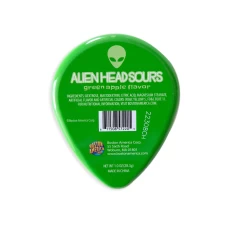 Alien Head Sours Tin 7 Alien Head Sours Tin -Seasonings And Snacks lolli pops novelty alien head sours tin 34282906648776